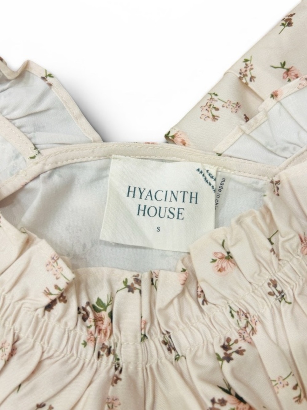 Tuckernuck Hyacinth House Charlotte Ruffle Neck Blouse Size Small - Picture 5 of 12